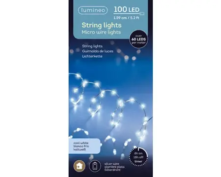 Micro LED extra dense lights BO silver/cool w L.159cm - image 3