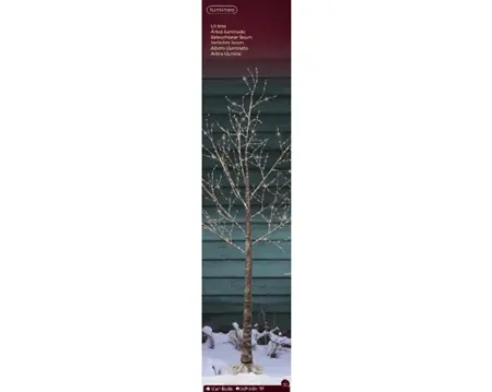 Micro LED tree branch o/d brown/ w/w H.150cm - image 3