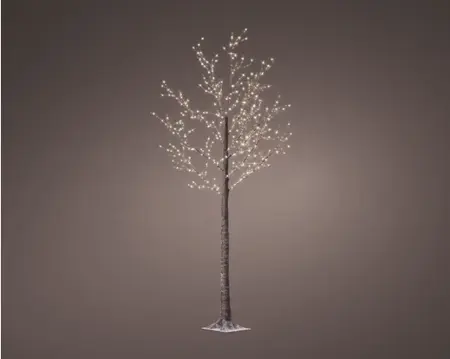 Micro LED tree o/d brown/ w/w H.220cm - image 1