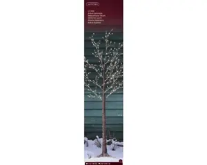 Micro LED tree o/d brown/ w/w H.220cm - image 2