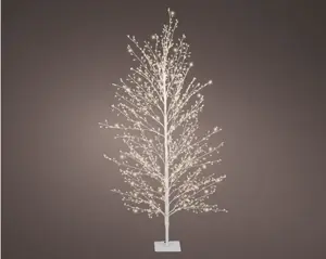 Micro LED tree o/d white/ w/w H.150cm