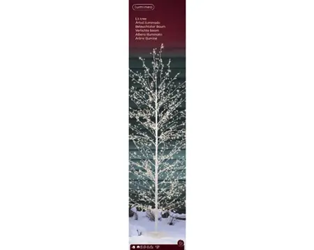 Micro LED tree o/d white/ w/w H.180cm - image 2