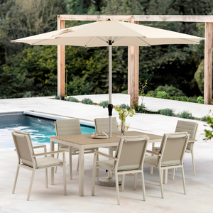 Zurich 6 Mocha seat Dining Set